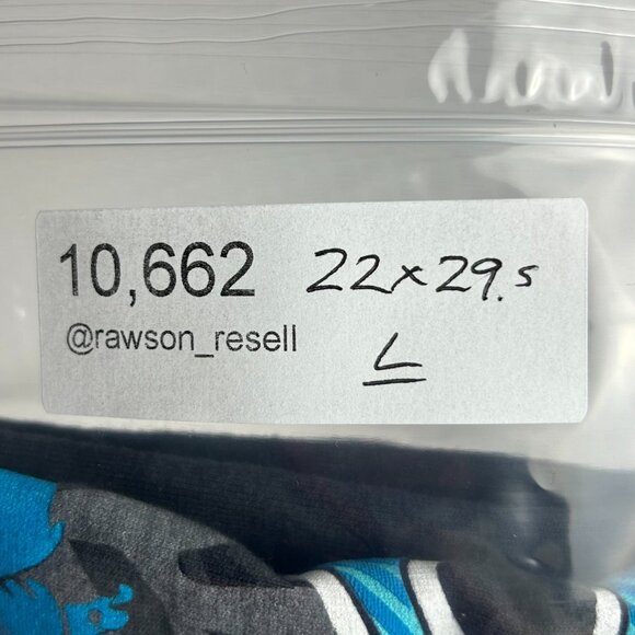 Southpole Y2K Gothic Black T Shirt Size Large Graphic Skater Punk Blue Logo 1991 - Picture 5 of 5